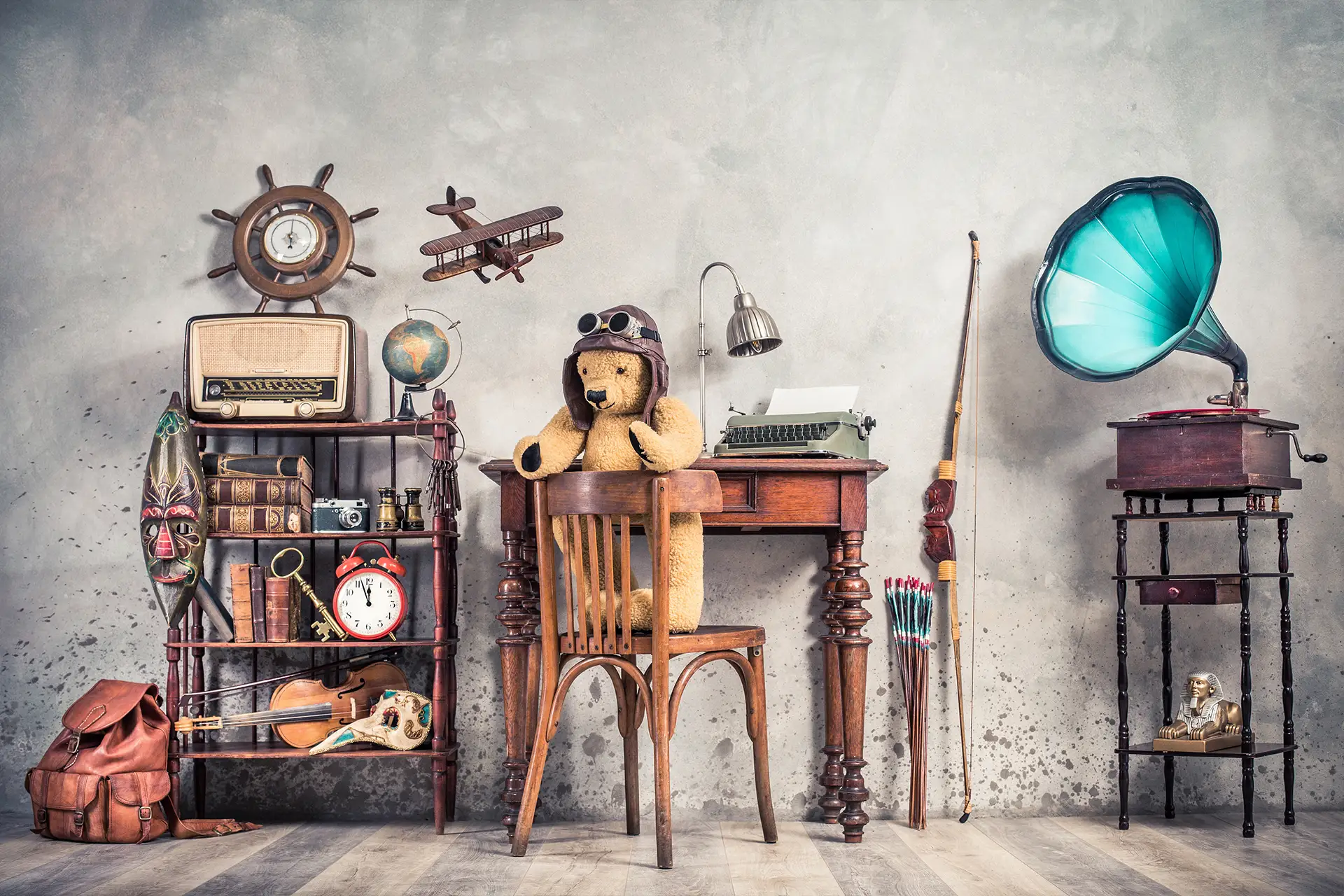 Verschiedene Antiquitäten 